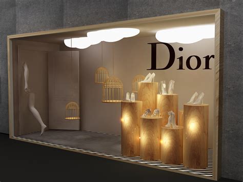 dior window